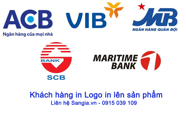 Khách hàng đặt in logo lên sản phẩm tại SanGia Vn