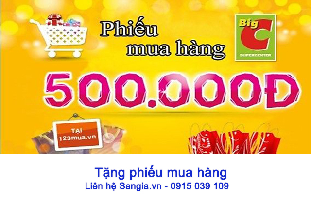 Phiếu quà tặng từ SanGia VN
