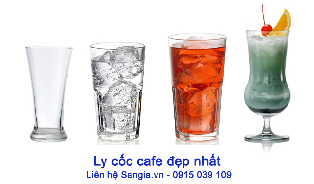 Những mẫu ly sinh tố nước ép cho quán cafe