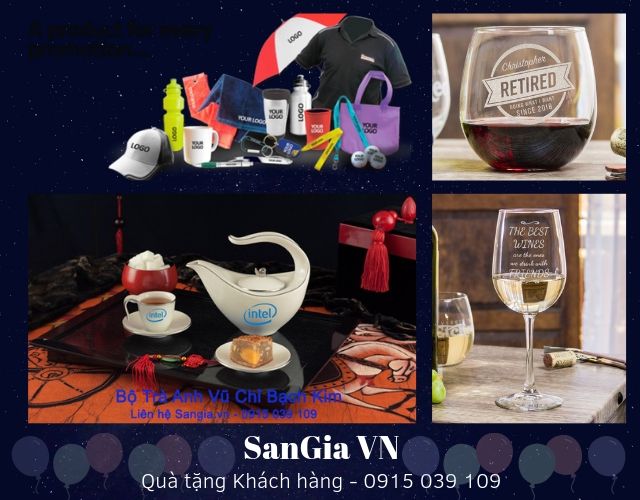 Quà tặng sang trọng tại SanGia VN