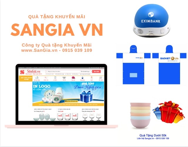 Công ty sản xuất quà tặng khuyến mãi sangia vn