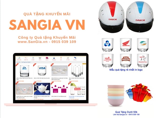 Quà tặng khuyến mãi siêu rẻ từ SanGia VN