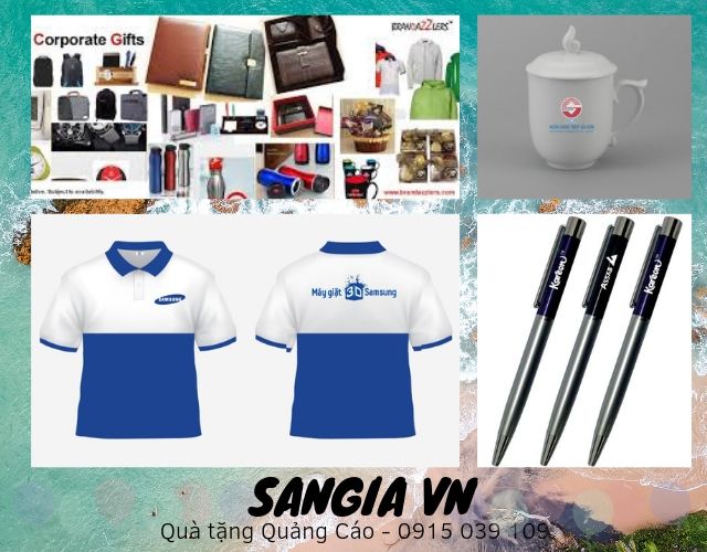 Quà tặng Quảng cáo tại SanGia VN rất phong phú và đa dạng
