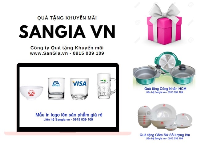 Quà tặng khách hàng cuối năm tại SanGia VN
