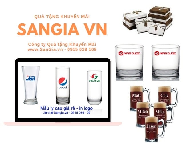 In logo lên quà tặng giá rẻ tại sangia vn
