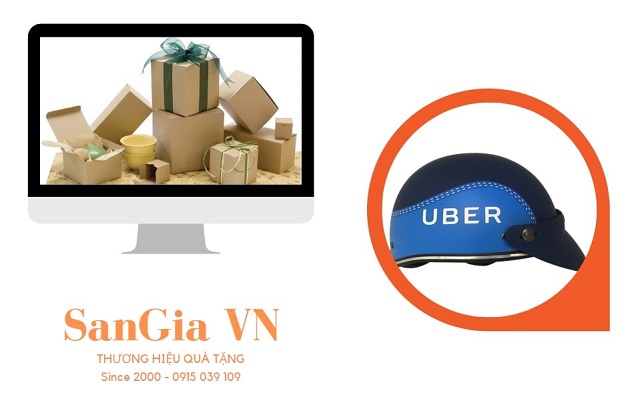 nón bảo hiểm quà tặng in logo