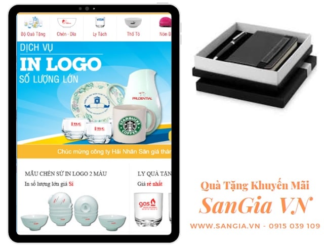 Quà tặng nhân viên tại SanGia VN