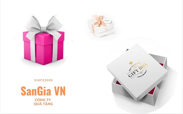 Quà tặng văn phòng cần được gói cẩn thận