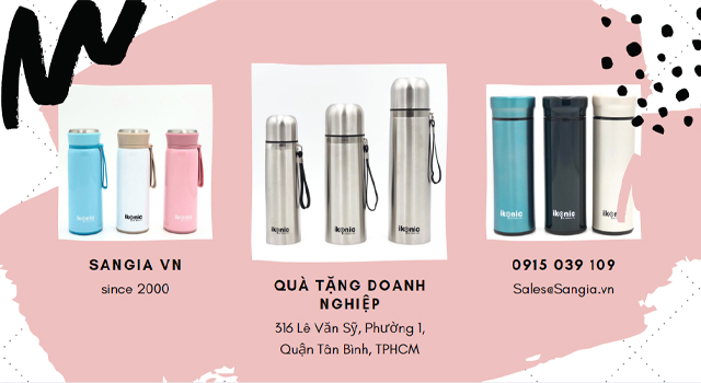 Bình giữ nhiệt cho khách đi du lịch