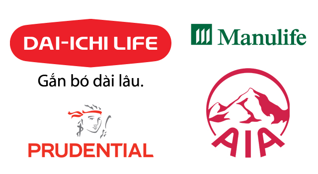 In logo bảo hiểm AIA Manulife Daiichi Prudential