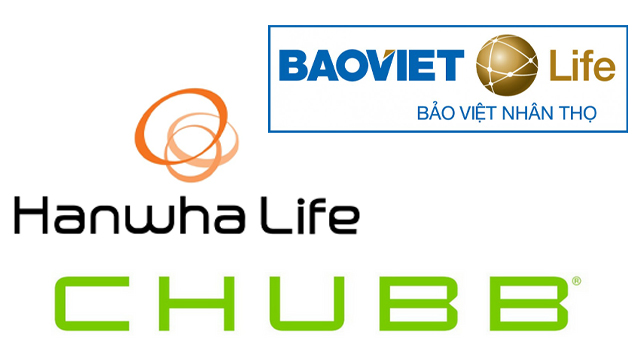 n logo Bảo hiểm Bảo việt Chubb Hanwha life