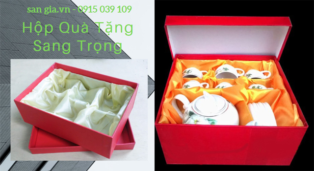 Hộp quà tặng sang trọng cho khách hàng