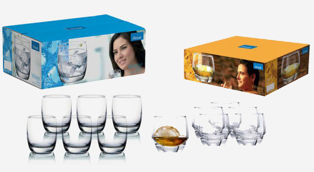 Bộ ly uống nước - Quà tặng ưu thích của khách hàng nữ
