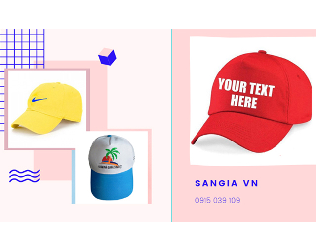 Mũ nón quà tặng khách hàng ngày khai trương công ty