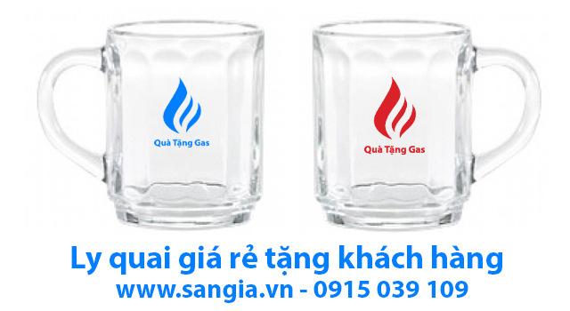 Ly quai giá rẻ tặng khách hàng