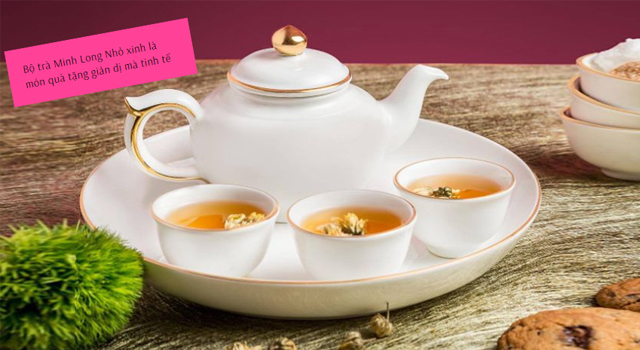 Bộ ấm trà quà tặng tết cho khách hàng