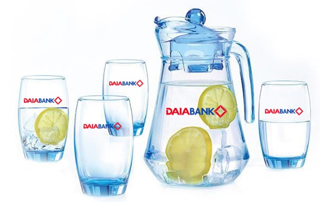 Bộ bình ly thủy tinh tiếp khách