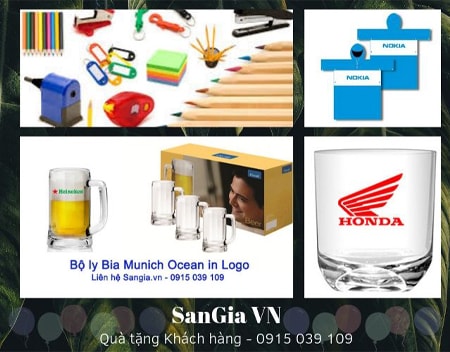 Quà tặng in logo tại SanGia VN