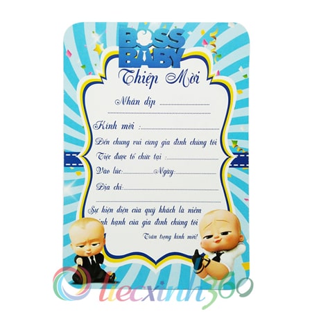 Mẫu thiệp sinh nhật cho bé