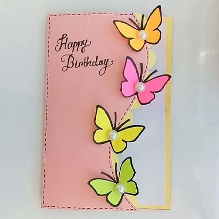 Thiệp handmade tặng sinh nhật bạn