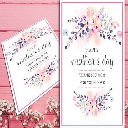 Thiệp tặng ngày mother day
