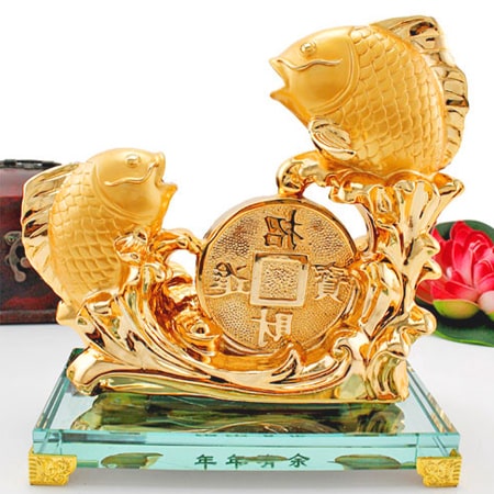 Tượng cá chép vàng