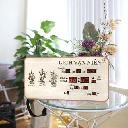 Đồng hồ Vạn niên Phúc Lộc Thọ