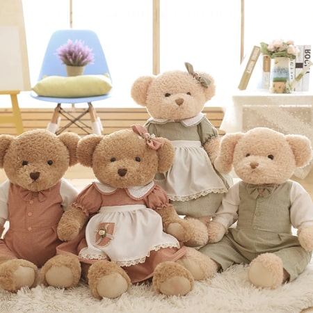 Gấu bông là món quà yêu thích của phụ nữ