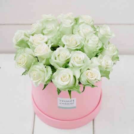 Hoa hồng trắng chúc mừng sinh nhật