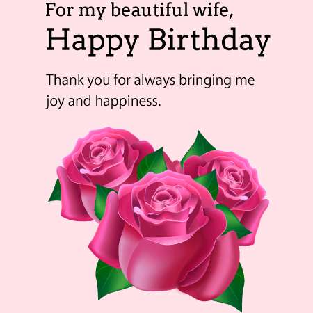 Lời chúc mừng sinh nhật vợ