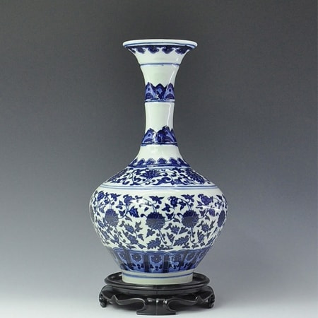 Cổ Bình Gốm Sứ Thời Nhà Thanh