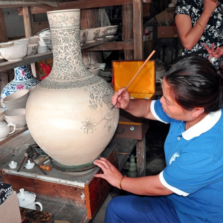 Đồ gốm sứ Trung Quốc luôn mang những nét riêng