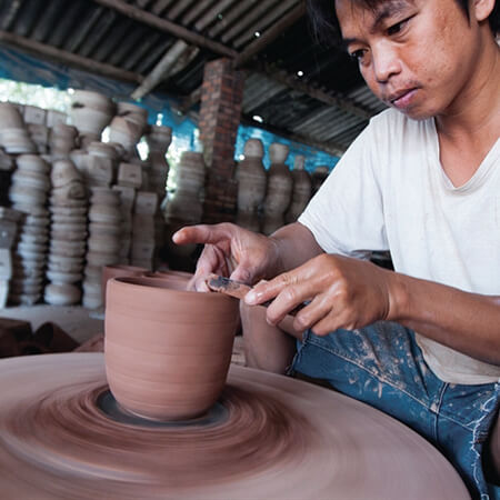 Làng gốm sứ Tân Phước Khánh