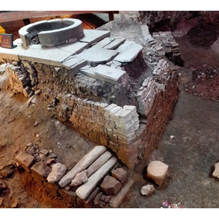 lò gốm cổ tàn tích của người Hutian