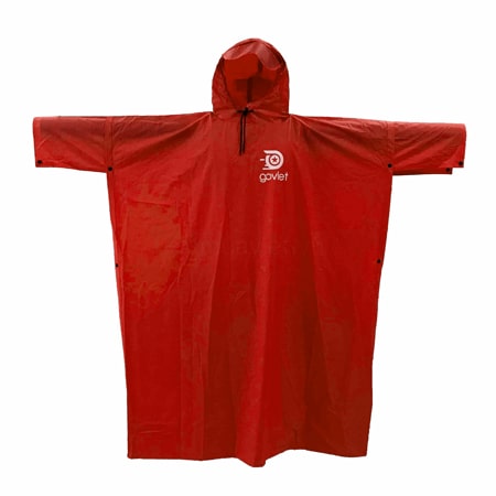 Áo mưa quảng cáo Goviet