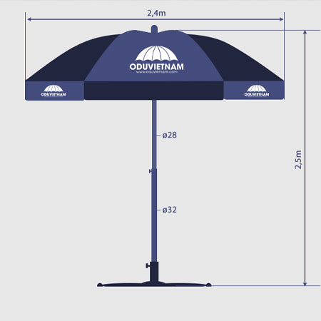 Cách chọn ô dù quảng cáo phù hợp