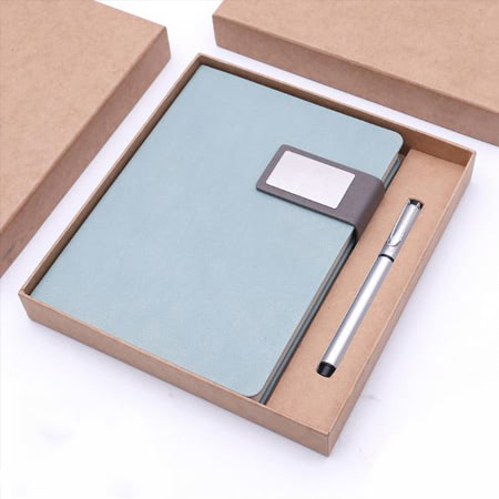 Giftset sổ da và bút