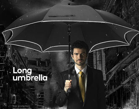 Ô dù quảng cáo cầm tay tiện lợi