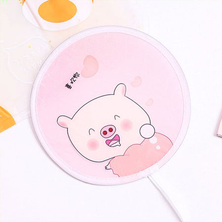 Quạt nhựa cầm tay hình thú