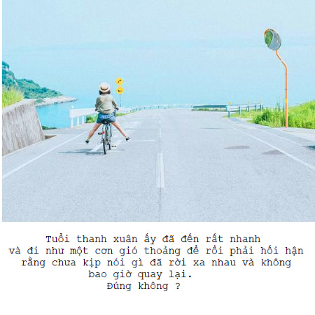 Những câu nói hay về tuổi thanh xuân 
