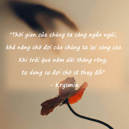 câu nói về thời gain không ngừng trôi