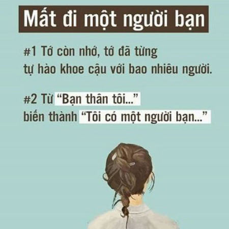Những câu nói buồn về tình bạn