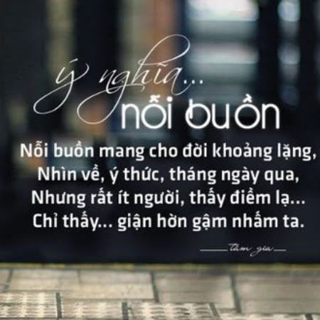 Những câu nói về thất tình